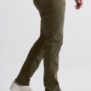 DUER Relaxed Taper Pant Olive Army Green 31 x 32